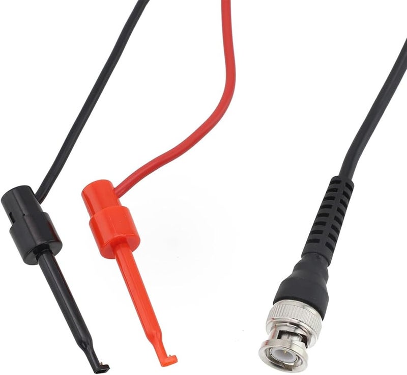 P1007 Double Hook Probe BNC Male Connector 120cm Cable for Oscilloscope Signal Generator - Image 5